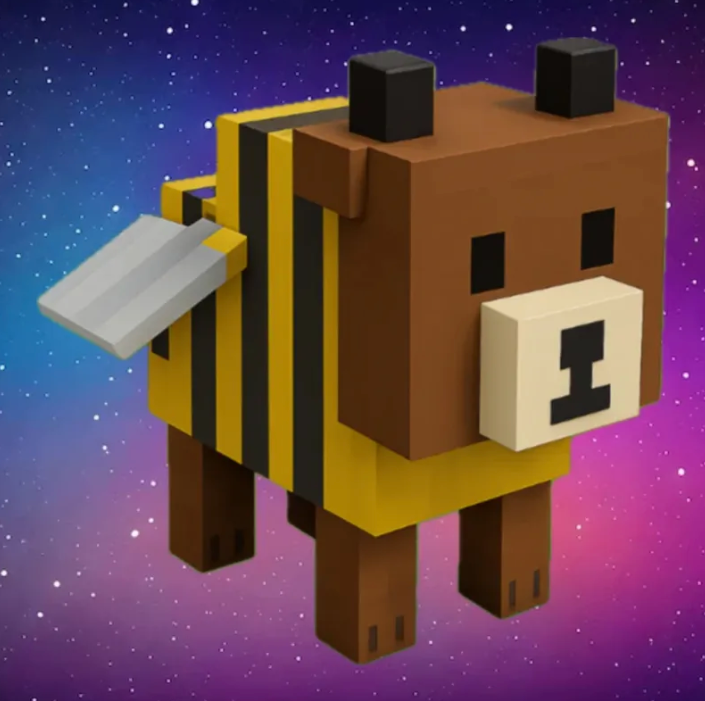 (x3) Bear Bee