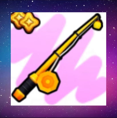 Gold Fishing Rod (Pets Go)