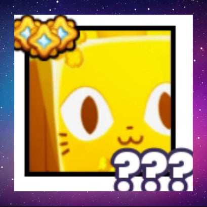 Golden Huge Leprechaun Cat