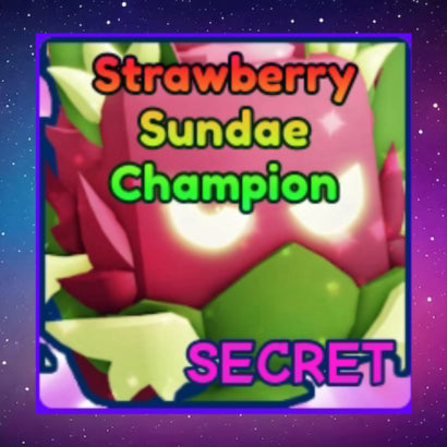Mythic Strawberry Sundae