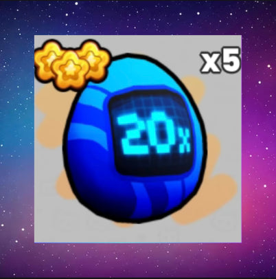 Arcade Egg 20x (x5 Quantity)