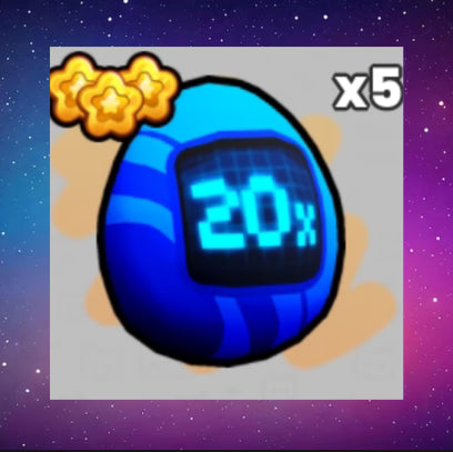 Arcade Egg 20x (x5 Quantity)